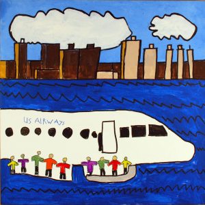 Safe Plane on New York City River